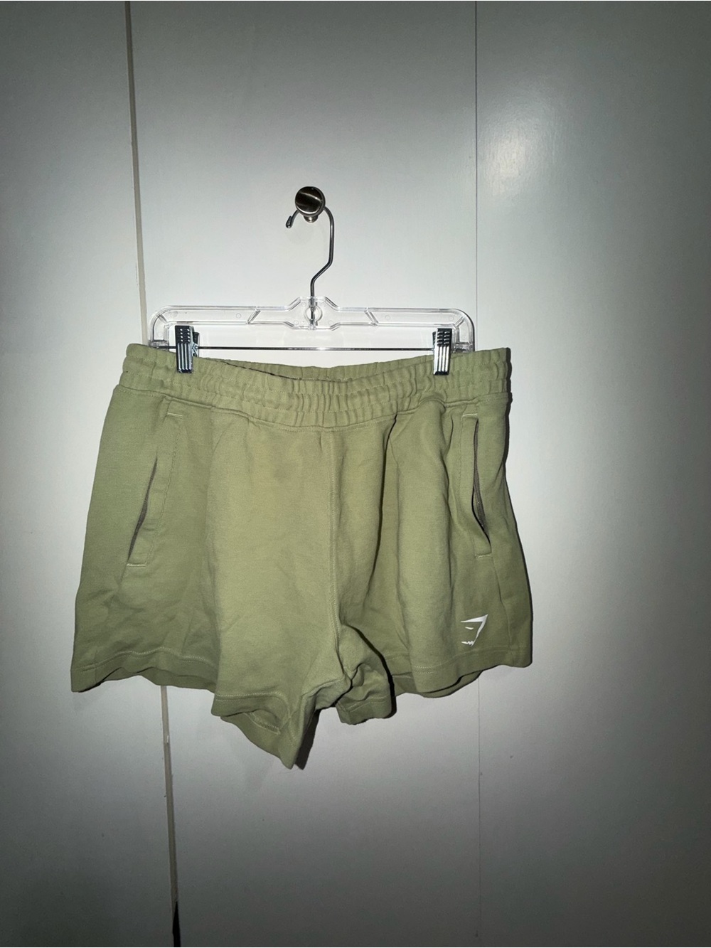 Gymshark Olive Green Relaxed Fit Women’s Shorts